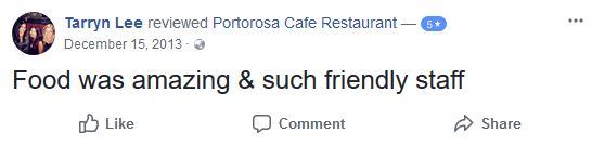 Facebook Review from Tarryn