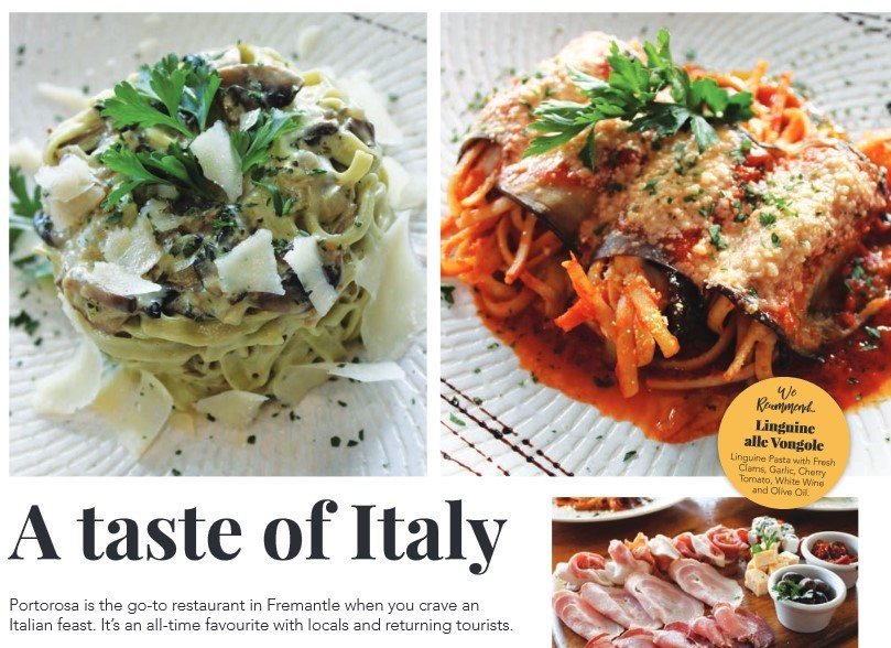 A taste of Italy | Fremantle Herald Article